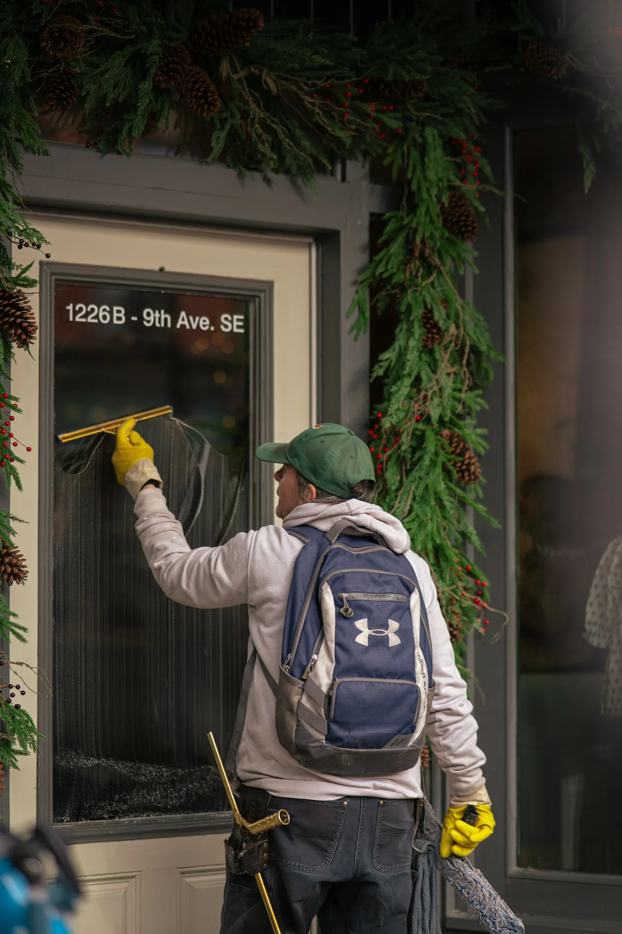 Putsade fönster, in- och utsida